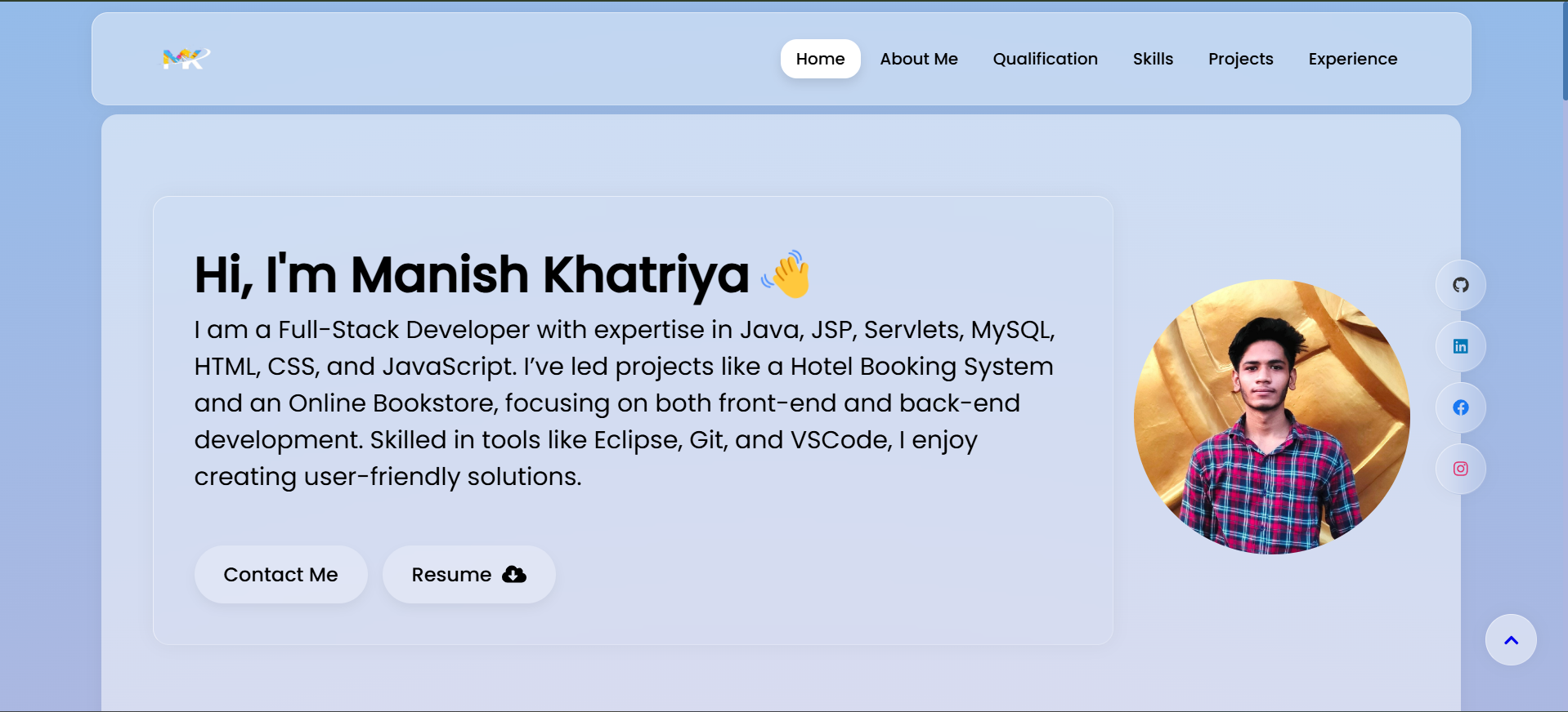 Portfolio - Manish